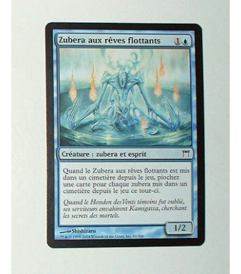 CARTE MTG MAGIC - VERSION FRANCAISE ZUBERA AUX REVES FLOTTANTS