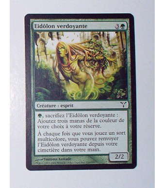 RARE CARTE MTG MAGIC - VERSION FRANCAISE EIDOLON VERDOYANTE