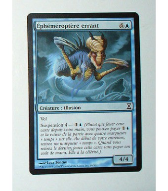 RARE CARTE MTG MAGIC - VERSION FRANCAISE EPHEMEROPTERE ERRANT
