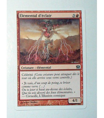 CARTE MTG MAGIC - VERSION FRANCAISE ELEMENTAL D'ECLAIR
