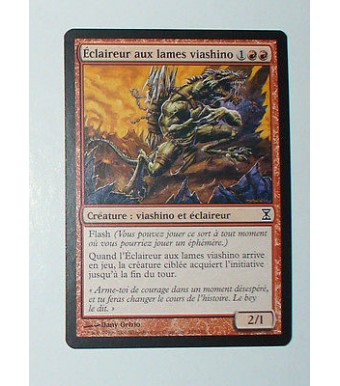 CARTE MTG MAGIC - VERSION FRANCAISE ECLAIREUR AUX LAMES VIASHINO 