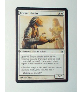 CARTE MTG MAGIC - VERSION FRANCAISE ECUYER LEONIN 