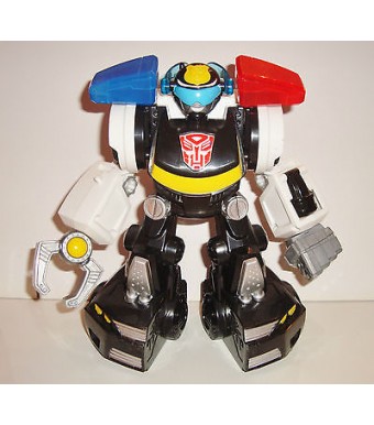 GRANDE FIGURINE TRANSFORMERS AUTOBOT - HASBRO 2010 SONORE ET LUMINEUX (22x23cm)