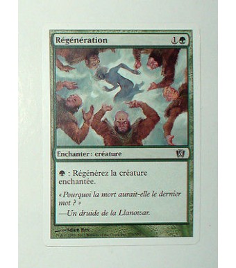 CARTE MTG MAGIC - VERSION FRANCAISE REGENERATION 