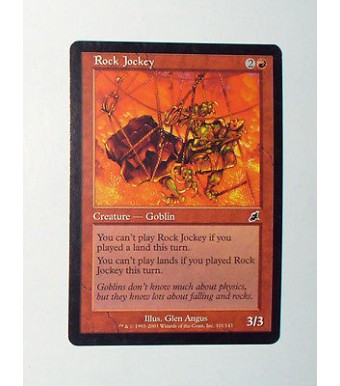 CARTE MTG MAGIC - VERSION FRANCAISE ROCK JOCKEY