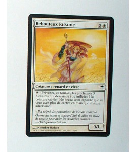 CARTE MTG MAGIC - VERSION FRANCAISE REBOUTEUX KITSUNE
