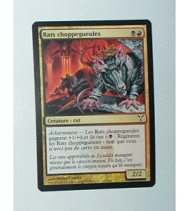 CARTE MTG MAGIC - VERSION FRANCAISE RATS CHOPPEGUEULES
