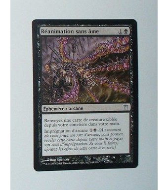 CARTE MTG MAGIC - VERSION FRANCAISE REANIMATION SANS AME