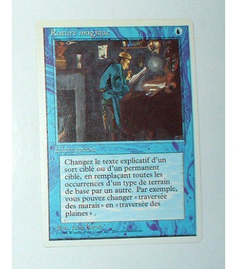 CARTE MTG MAGIC - VERSION FRANCAISE RATURE MAGIQUE