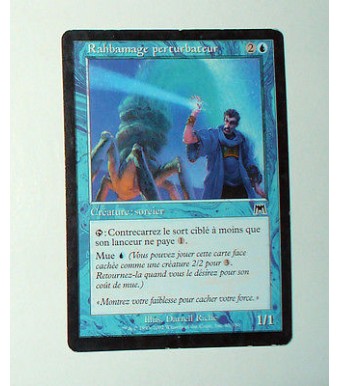 CARTE MTG MAGIC - VERSION FRANCAISE RAHBAMAGE PERTURBATEUR   