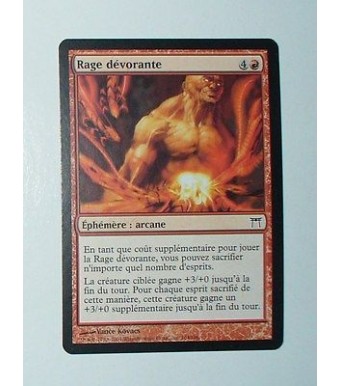 CARTE MTG MAGIC - VERSION FRANCAISE RAGE DEVORANTE 