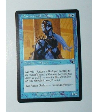 CARTE MTG MAGIC - VERSION ANGLAISE RAVEN GUILD INITIATE