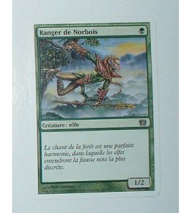 CARTE MTG MAGIC - VERSION FRANCAISE RANGER DE NORBOIS