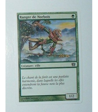 CARTE MTG MAGIC - VERSION FRANCAISE RANGER DE NORBOIS