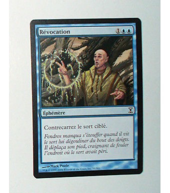 CARTE MTG MAGIC - VERSION FRANCAISE REVOCATION    
