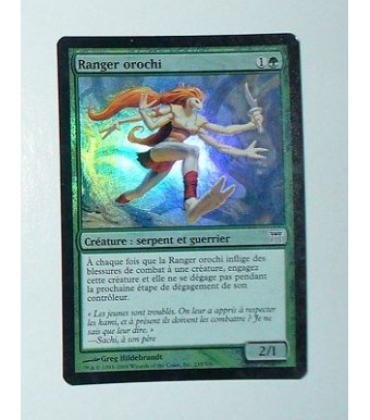 RARE CARTE MTG MAGIC FOIL - VERSION FRANCAISE RANGER OROCHI 