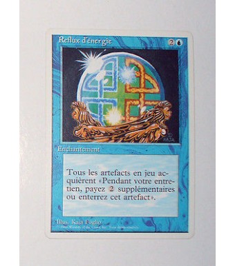 CARTE MTG MAGIC - VERSION FRANCAISE REFLUX D'ENERGIE