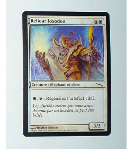 CARTE MTG MAGIC - VERSION FRANCAISE RELIEUR LOXODON 