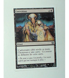RARE CARTE MTG MAGIC - VERSION FRANCAISE COERCITION 