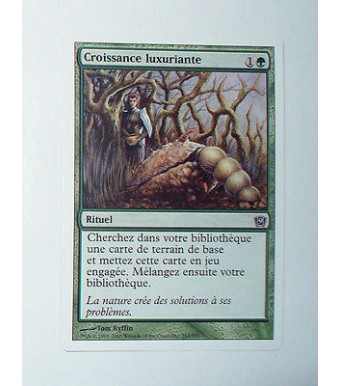 CARTE MTG MAGIC - VERSION FRANCAISE CROISSANCE LUXURIANTE 2
