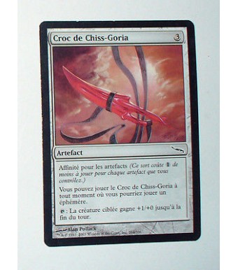 CARTE MTG MAGIC - VERSION FRANCAISE CROC DE CHISS-GORIA