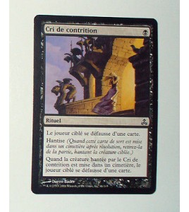 CARTE MTG MAGIC - VERSION FRANCAISE CRI DE CONTRITION