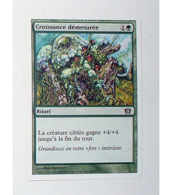 CARTE MTG MAGIC - VERSION FRANCAISE CROISSANCE DEMESUREE