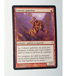 RARE CARTE MTG MAGIC - VERSION FRANCAISE COHORTE GOBELINE 