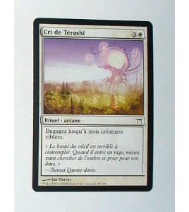 CARTE MTG MAGIC - VERSION FRANCAISE CRI DE TERASHI
