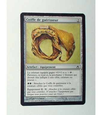 CARTE MTG MAGIC - VERSION FRANCAISE COIFFE DE GUERISSEUR  