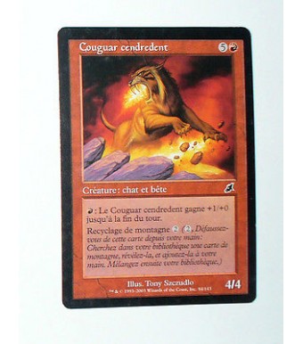 CARTE MTG MAGIC - VERSION FRANCAISE COUGUAR CENDREDENT