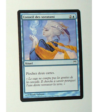 CARTE MTG MAGIC - VERSION FRANCAISE CONSEIL DES SORATAMI 2