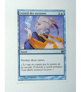 CARTE MTG MAGIC - VERSION FRANCAISE CONSEIL DES SORATAMI