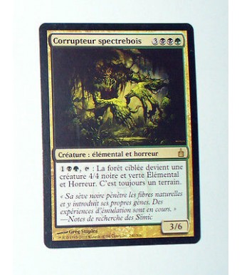 CARTE MTG MAGIC - VERSION FRANCAISE CORRUPTEUR SPECTREBOIS
