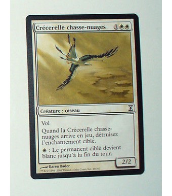 CARTE MTG MAGIC - VERSION FRANCAISE CRECERELLE CHASSE-NUAGES 