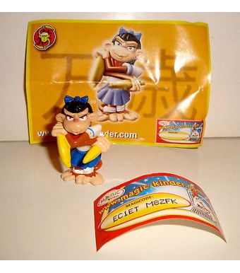 FIGURINE KINDER N° 372   2S-99 COMPLETE SINGE CHINOIS SCHIM BANZAI BABA-NINA 4cm