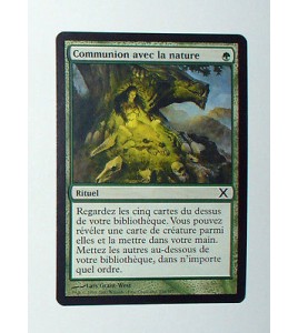 CARTE MTG MAGIC - VERSION FRANCAISE COMMUNICATION AVEC LA NATURE 2 