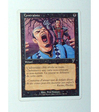 CARTE MTG MAGIC - VERSION FRANCAISE CONTRAINTE 