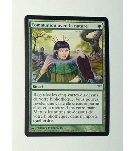 CARTE MTG MAGIC - VERSION FRANCAISE COMMUNICATION AVEC LA NATURE