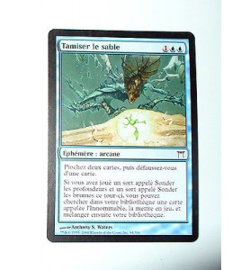 CARTE MTG MAGIC - VERSION FRANCAISE TAMISER LE SABLE