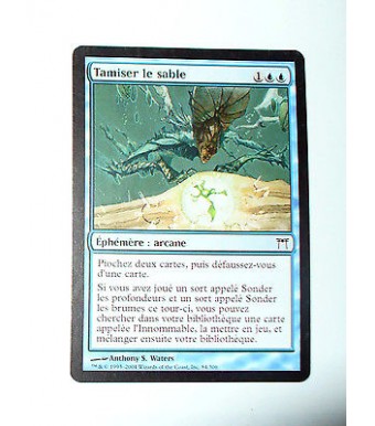 CARTE MTG MAGIC - VERSION FRANCAISE TAMISER LE SABLE