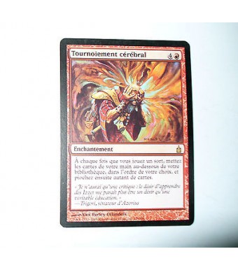 CARTE MTG MAGIC - VERSION FRANCAISE  TOURNOI CEREBRAL