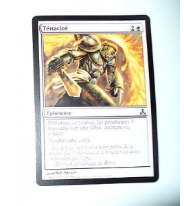 CARTE MTG MAGIC - VERSION FRANCAISE TENACITE