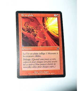CARTE MTG MAGIC - VERSION FRANCAISE TIR EN PLUIE  
