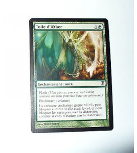 CARTE MTG MAGIC - VERSION FRANCAISE TOILE D'AETHER 