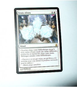 CARTE MTG MAGIC - VERSION FRANCAISE TROIS REVES 