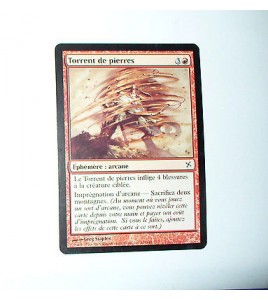 CARTE MTG MAGIC - VERSION FRANCAISE TORRENT DE PIERRES 