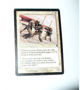 CARTE MTG MAGIC - VERSION FRANCAISE TRIBU INFATIGABLE