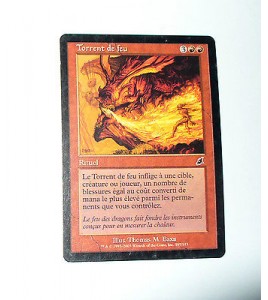 CARTE MTG MAGIC - VERSION FRANCAISE TORRENT DE FEU