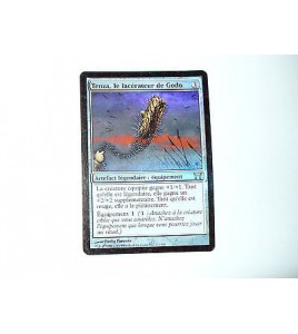 CARTE MTG MAGIC HOLO - VERSION FRANCAISE TENZA LE LACERATEUR DE GODO 